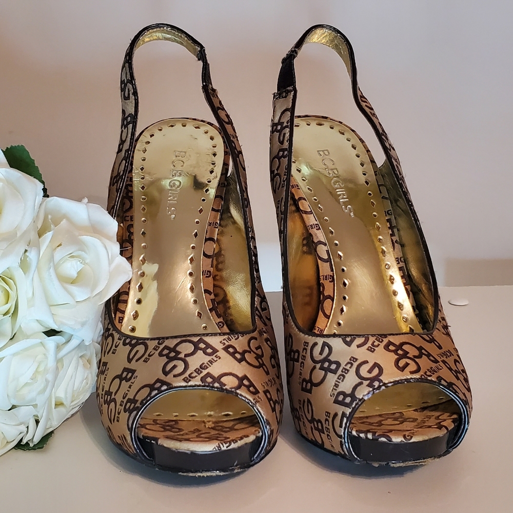 BCBG Slingback Sandals
